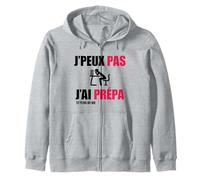 J’Peux Pas J’AI Prépa Humour Classe Préparatoire Examens Sweat à Capuche