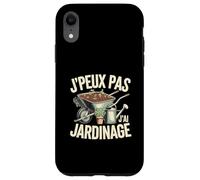 J Peux Pas Jai Jardinage Funny Gardening Coque pour iPhone XR