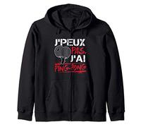 J' Peux Pas, J'ai Ping Pong, Tennis de Table Sweat à Capuche