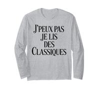 J’peux pas je lis des classiques lecteur lettré lecture Manche Longue