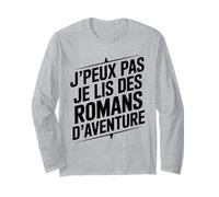 J’peux pas je lis des romans d’aventure passion lecture Manche Longue