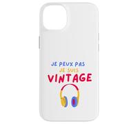 j Peux Pas Je suis Vintage Coque pour iPhone 14 Plus
