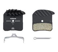 J.PLAQUETTES FREIN SHIMANO H03A RESINE FREINS 4 PISTONS NOIR - Y1XM98020 -