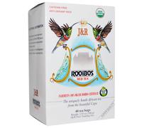 J&R Port Trading, Thé Rouge Rooibos, Sans Caféine, 40 Sachets de Thé, 3,53 oz (100 g)