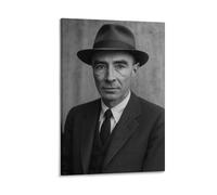 J. Robert Oppenheimer Poster 6 Impression sur toile Décoration murale Décoration murale Décoration d'intérieur moderne 50 x 75 cm