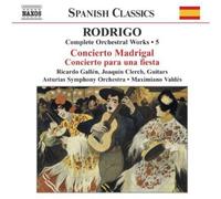 J. Rodrigo - Complete Orchestral Works 5 [New CD]