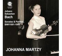 J.S.バッハ : 無伴奏ヴァイオリンのためのソナタとパルティータ / ヨハンナ・マルツィ (J.S.Bach: Sonatas & Partitas for Violin Solo / Johanna Martzy) [CD] [国内プレス] [日本語帯・解説付]