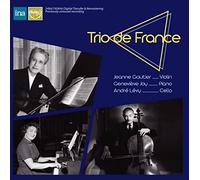 トリオ・デ・フランス / ベートーヴェン : ヴァイオリン、チェロとピアノのための三重協奏曲 | J.S.バッハ : 無伴奏チェロ組曲 | シューマン : ピアノ三重奏曲 (Trio de France / Jeanne Gautier ... Violin | Genevieve Joy ... Piano | Andre Levy ... Cello) [2CD] [輸入盤]