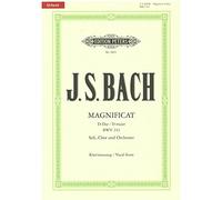 バッハ, J.S.: マニフィカート ニ長調 BWV 243 (ラテン語)/ペータース社/合唱作品
