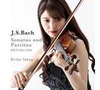 J.S.バッハ：無伴奏ヴァイオリンのためのソナタとパルティータ BWV1001-1006 (全6曲) / 髙木凜々子 (J.S.Bach : Sonatas and Partitas for Solo Violin BWV1001-1006 / Ririko Takagi) [2CD] [国内プレス] [日本語帯・解説付]