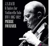 ピエール・フルニエ / J.S.バッハ : 無伴奏チェロ組曲全曲 BWV1007-1012 (J.S.Bach: 6 Suiten fur Violoncello solo BWV1007-1012 / Pierre Fournier) [2CD] [STEREO] [国内プレス] [日本語帯・解説付]