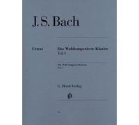 バッハ, J. S.: 平均律クラヴィーア曲集 第1巻 BWV 846-869/ヘンレ社原典版(2007年改訂版/A. シフによる運指付き)