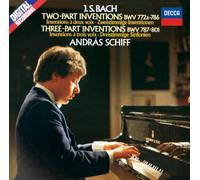 J.S. Bach: 2 & 3 Part Inventions, 4 Duets, Chromatic Fantasy & Fugue - U