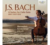 J.S.BACH:6 SUITES FOR CELLO SOLO BWV 1007-1012 - KLOECKNER,BENEDICT 3 CD NEUF