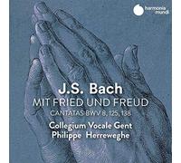 J.S. BACH: CANTATAS BWV 8 125 138-DEBORAH YORK INGEBORG DANZ MARK PADMORE