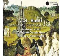 J.S. Bach: Cantatas For Alto Solo-ANDREAS SCHOLL / COLLEGIUM VOCALE / PHILIPPE