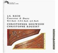 J.S. Bach, W.F. Bach, C.P.E. Bach, J.C. Bach – Concertos & Duets – Hogwood & Rousset
