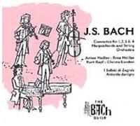 J.S. Bach: Concertos For 1, 2, 3 & 4 Harpsichords And String Orchestra
