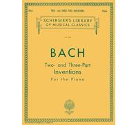 J.s bach: fifteen two and three-part inventions (czerny) piano