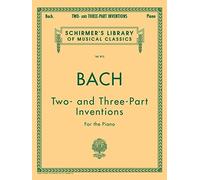J.s bach: fifteen two and three-part inventions (czerny) piano