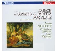 Aurele Nicolet - J. S. Bach: 4 Partita for Flute4 Sonatas [Import]