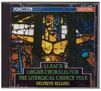 J.S. Bach, Helmuth Rilling - Organ Chorales For The Liturgical Church Year Denon Japan CD