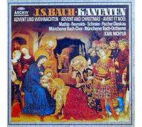 J. S. Bach: Kantaten für jeden Sonn- und Feiertag im Zyklus des Kirchenjahres, Vol. I: Advent und Weihnachten [Vinyl Schallplatte] [6 LP Box-Set]