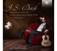 Jan Depreter – Petits livres de notes d'Anna Magdalena Bach trans guitare – CD – Edel