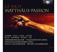 J.S. Bach: Matthäus-Passion by Gewandhausorchester Leipzig [Audio CD] NEUF