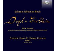 J.S. Bach: Orgelbuchlein Arranged For Piano 4-Hands By Bernhard Friedrich Richter