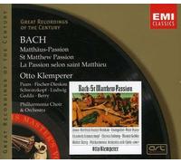 J.S. Bach - Passion Selon Saint Matthieu [3 CD] - Otto Klemperer EMI CLASSICS