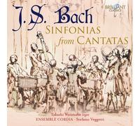 J.S.BACH:SINFONIAS FROM CANTATAS - CD NEUF BACH,JOHANN SEBASTIAN