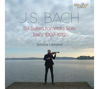 J.S.BACH:SIX SUITES FOR VIOLA SOLO BWV 1007-1012 - LIBRALON,SIMONE 2 CD NEUF