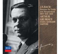 Bach / Grumiaux, Arthur - J.S.Bach: Sonatas For Violin & Harpsichord