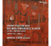 Jean-Sébastien Bach et Andreas Staier – The Well-Tempered Clavier, Book 2 – CD – Harmonia Mundi