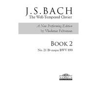 J.S. Bach: The Well-Tempered Clavier Book 2 - No. 21 Bb major, BWV 890