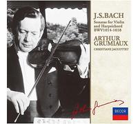 Bach / Grumiaux, Arth – J.S. Bach: Violin Sonatas Vol.1 – CD – Édition limitée (Neuf)