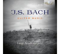 J.S.:GUITAR MUSIC BACH - ATTADEMO,LUIGI CD NEUF BACH,JOHANN SEBASTIAN