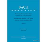 J.S. - Lobe Den Herrn, Meine Seele Bwv 143 - Vocal Score