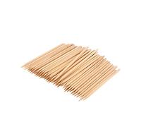 J Shop 100 Nail Art Design bâtons de bois Orange cuticules poussoir dissolvant manucure pédicure outils de soins