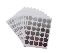 J Shop Porte-colle à cils jetable, 300 pièces, palette en aluminium, Extension de cils, tampons de colle, autocollants