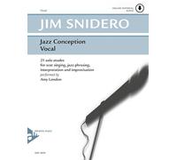 J. snidero : jazz conception for scat vocal - recueil + cd