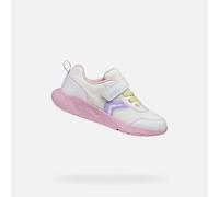 Geox Baskets J SPRINTYE Fille Blanc/Rose Taille 30