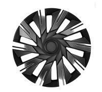 Jeu d'enjoliveurs J-Tec Tecna 16-inch chromé/noir