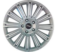 J-Tec Jeu de 4 enjoliveurs Discovery 15-inch argent