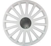 J-Tec Jeu de 4 enjoliveurs Grand Prix 13-inch blanc