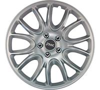 J-Tec Jeu de 4 enjoliveurs Hero 14-inch argent