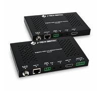 J-Tech Digital JTECH-EX8K30-35M Extender HDMI 8K @ 30Hz 4:4:4, 4K @ 120Hz, HDR10, HDCP 2.3, IR et RS232, PoC, jusqu'à 40 m sur Cat6a/7