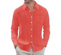 J.VER Pantalones De Pijama Chemise à Bouton Bas Homme