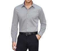 J.VER Pantalones de Pijama Chemise à col boutonné pour Homme
